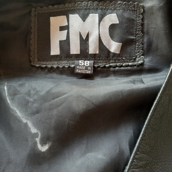 FMC Leather Vest - Picture 2 of 5